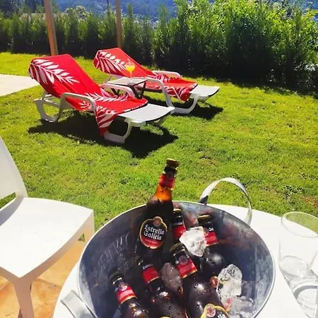 Relax Natural En Vigo Rural Con Jacuzzi Y Vistas *