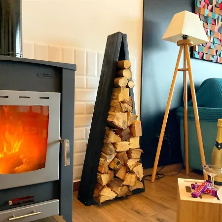 Semesterbostad Casa Nueva De Vigo Rural Con Jacuzzi Y Chimenea *