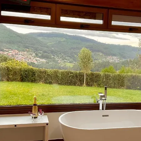 Casa Nueva De Vigo Rural Con Jacuzzi Y Chimenea Escapada Romantica *