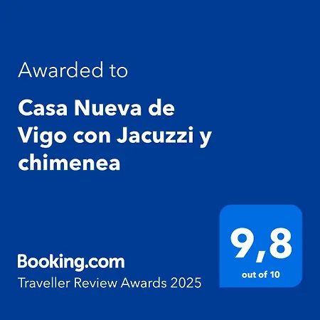 Casa Nueva Vigo-mos Con Chimenea Y Jacuzzi Obsequio Kit Desayuno Y Botella Cava Сasa de vacaciones *