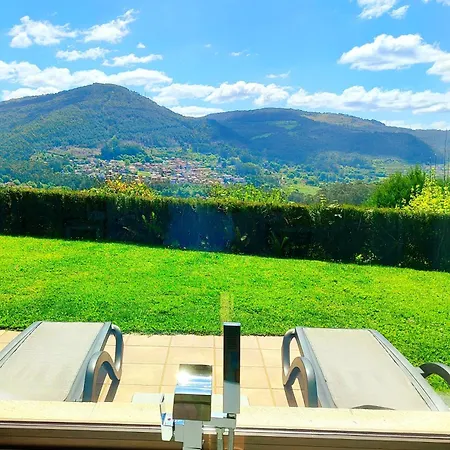 Relax Natural En Vigo Rural Con Jacuzzi Y Vistas 펜션 모스