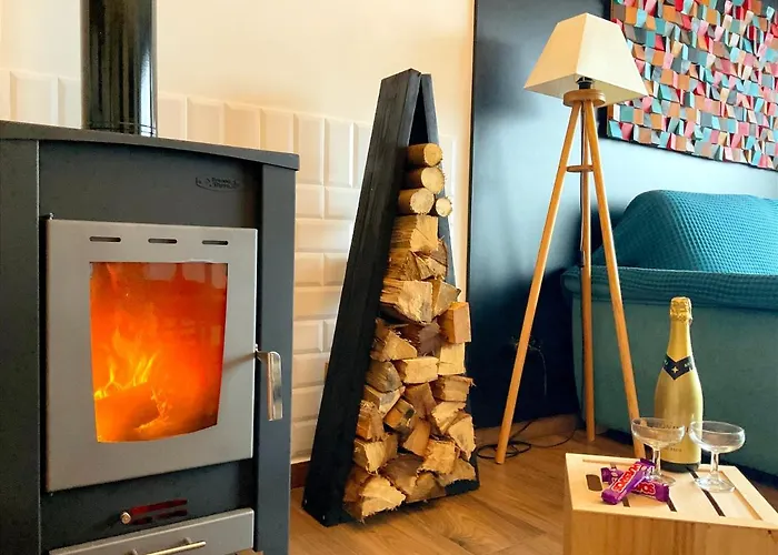 Сasa de vacaciones Casa Nueva De Vigo Rural Con Jacuzzi Y Chimenea *
