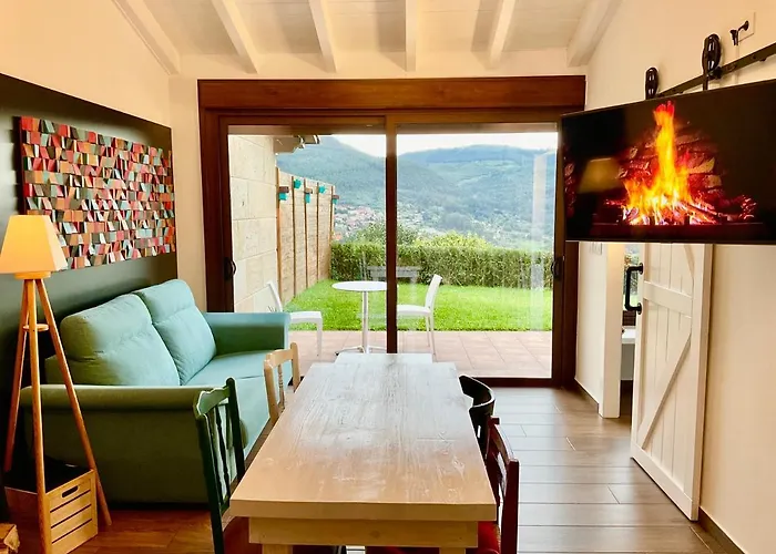 Casa Nueva De Vigo Rural Con Jacuzzi Y Chimenea *